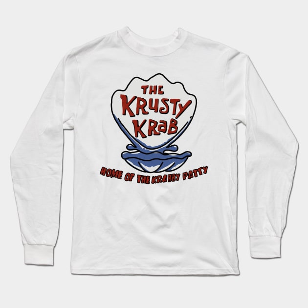 The Krusty Krab Long Sleeve T-Shirt by smileyfriend